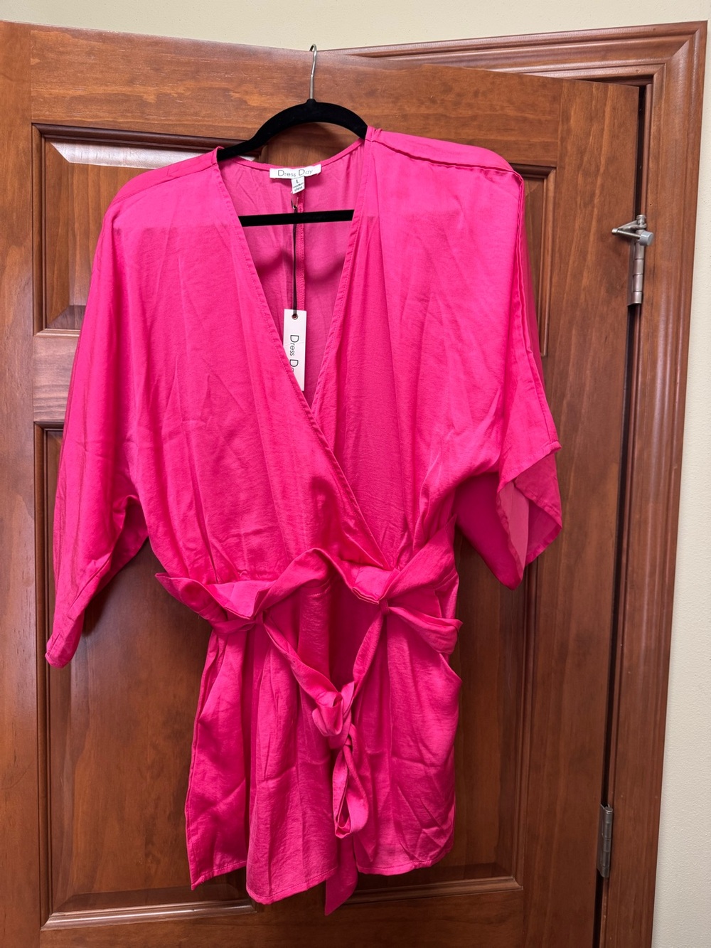 J Brooks Boutique-Womens Fuchsia Short Romper